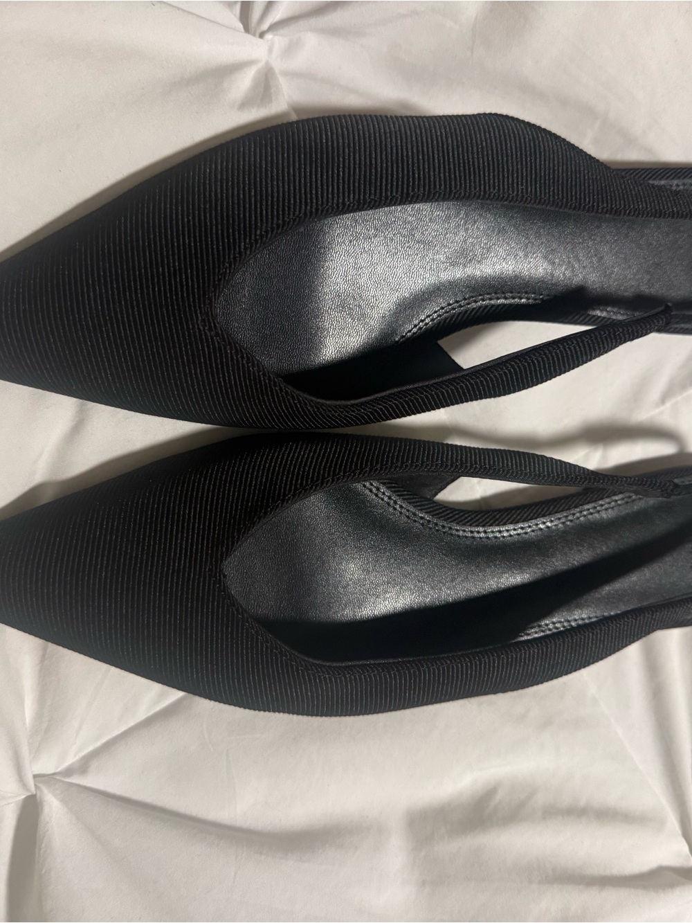 H&M Black Pointed-Toe Slingback Heels - Picture 5 of 15
